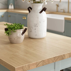 60_L x 36_W x 1.5_TH Hevea Solid Wood Butcher Block Countertop, Butcher Block Table Top for DIY Kitchen Countertop