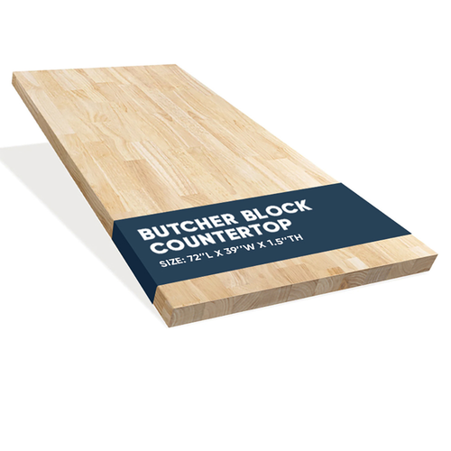 Butcher-block-counter