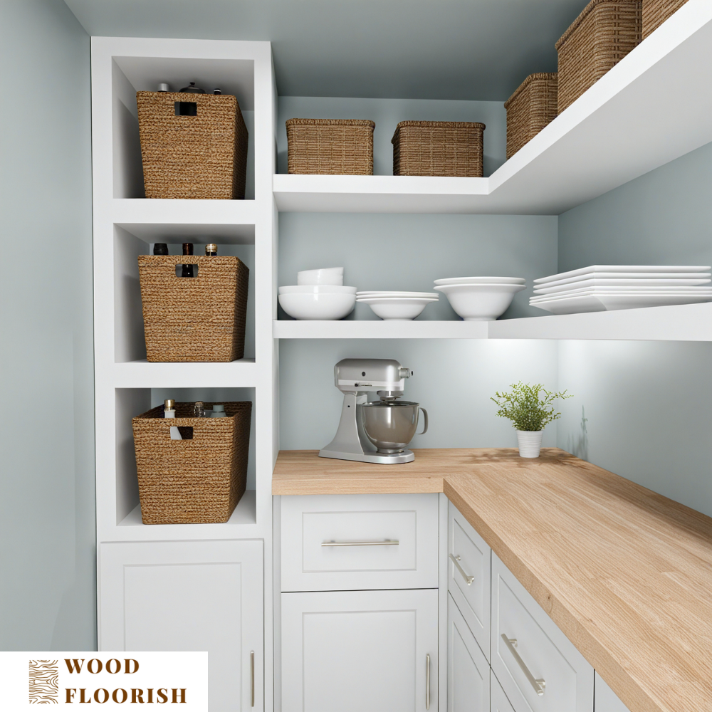 WoodFloorish Hevea Solid Wood Butcher Block Countertop, Unfinished Butcher Block Table Top for DIY Washer Dryer/Island/Kitchen Countertop, 36" L x 25" W x 1.5" Th - Image 5